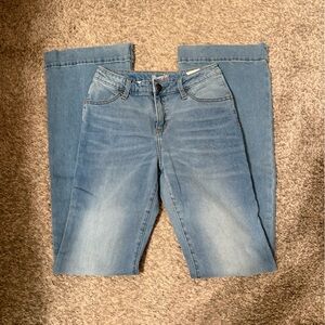 Wrangler Light Blue Wide Leg Jeans